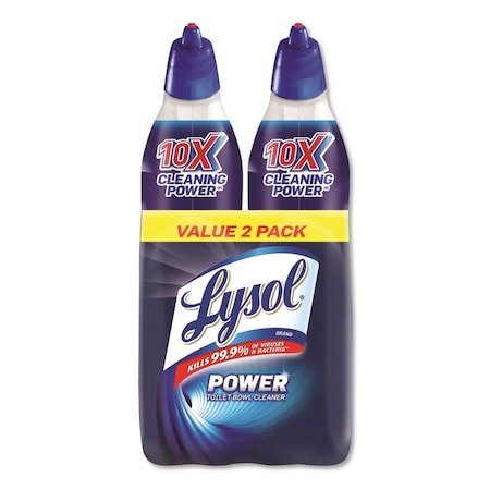 Lysol Reckitt Benckiser  48 oz Power Toilet Cleaner, 2PK RE472207